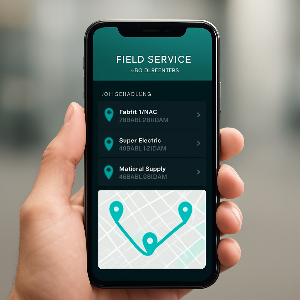 FieldOps Mobile project preview
