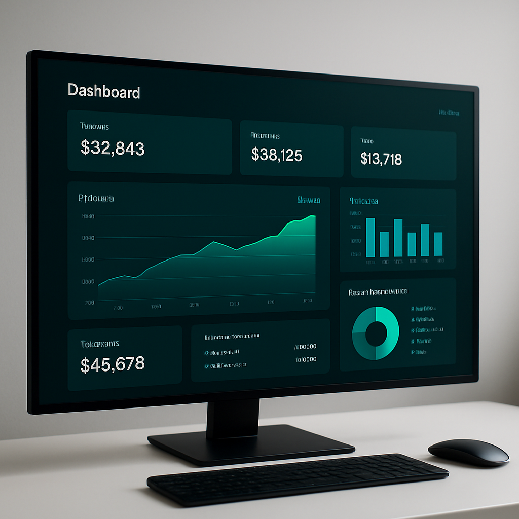 Vaulton Dashboard project preview